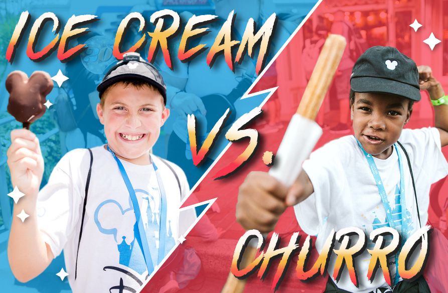 Ice Cream vs Churro